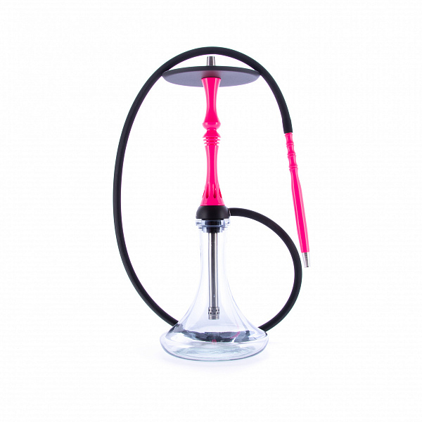 Кальян Alpha Hookah Kappa Rose Fluor (Розовый, 56 см) в Екатеринбурге