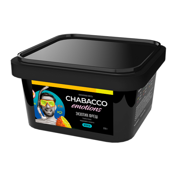 Смесь Chabacco Medium Emotions Exotic fresh (Экзотик фреш) 200 гр в Екатеринбурге