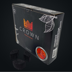 Уголь Crown KALOUD edition для кальяна (72 шт.)