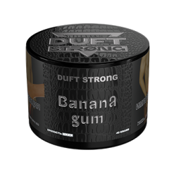 Табак Duft Strong Banana Gum (Банановая Жвачка) 40 гр