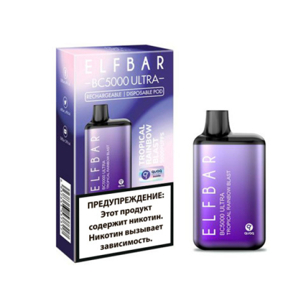 Elfbar BC5000 (Тропические фруктовые конфеты), 5000 тяг в Екатеринбурге