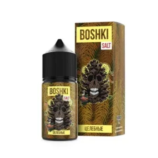 Жидкость BOSHKI Salt Целебные (Мёд трава чай хвоя) (30 мл, 20 мг/мл) в Екатеринбурге