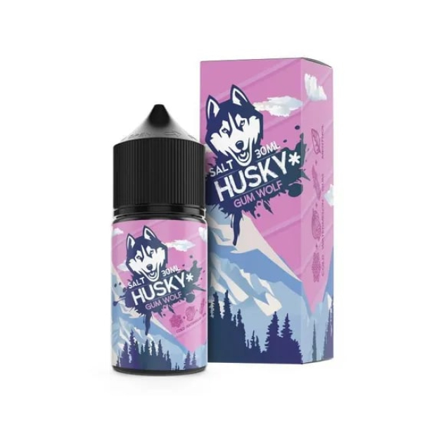 Жидкость Husky salt Malaysian series Gum wolf (Жвачка холодок арбуз) (30 мл, 20 мг/мл) в Екатеринбурге
