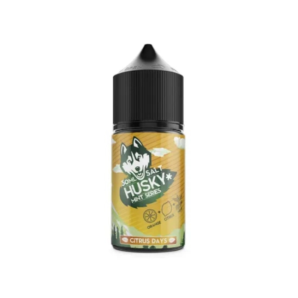 Жидкость Husky salt Mint series Citrus Days (Мороженное апельсин мята) (30 мл, 20 мг/мл) в Екатеринбурге