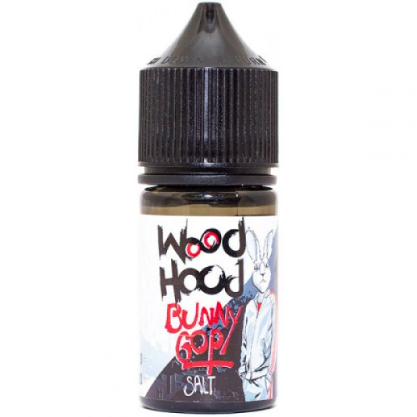 Жидкость Wood Hood Bunny Gop (Малина Черника Черная Смородина Лед) (30 мл, 20 мг/мл) в Екатеринбурге