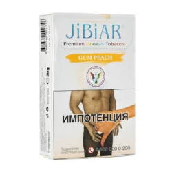 Табак Jibiar Gum Peach (Персиковая жвачка) 50 гр