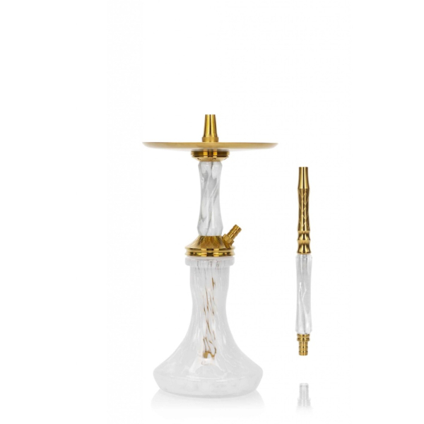 Кальян Ocean Hookah Kaif Small 2 (золотой,белый, 53 см) в Екатеринбурге