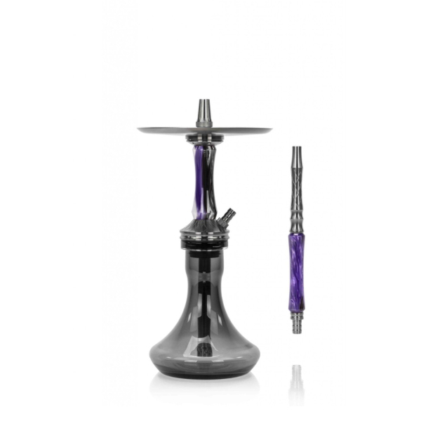 Кальян Ocean Hookah Kaif Small 2 (черный,фиолетовый, 53 см) в Екатеринбурге