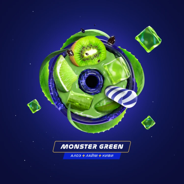Паста Space Smoke LIGHT Mix Monster  Green (Зеленый Монстр) 30 гр в Екатеринбурге