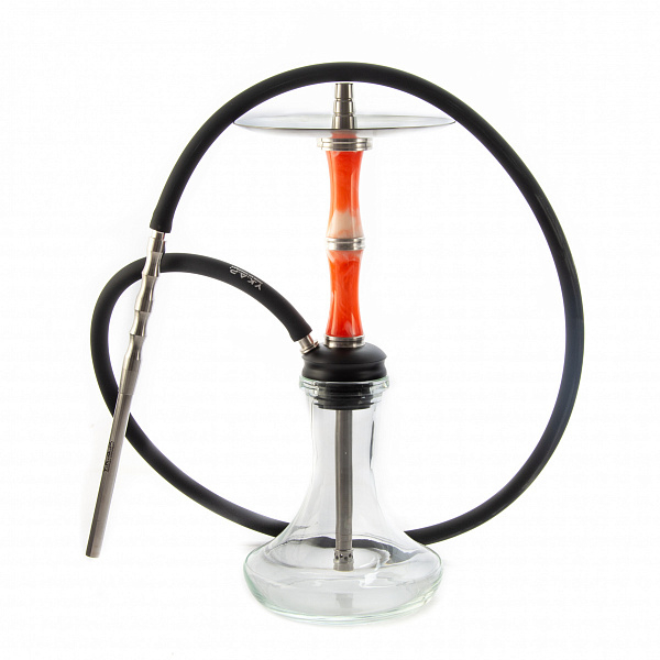 Кальян Y.K.A.P. Mini STR Pro M3 (Оранжевый,Белый, 39 см) в Екатеринбурге