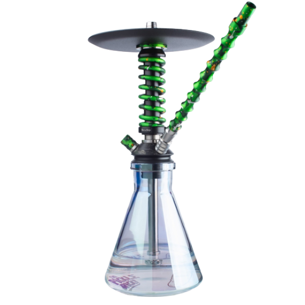 Кальян Mamay Customs Coilovers Micro Rick And Morty (Зелёный, 30 см) в Екатеринбурге