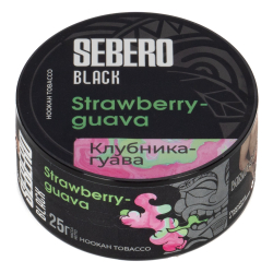 Табак Sebero Black Strawberry Guava  25 грамм