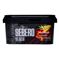 Табак Sebero Black Multifruit 200 грамм