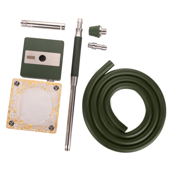 Кальян Hoob Subatom British Racing Green X Ss | Cube Mini Gold в Екатеринбурге