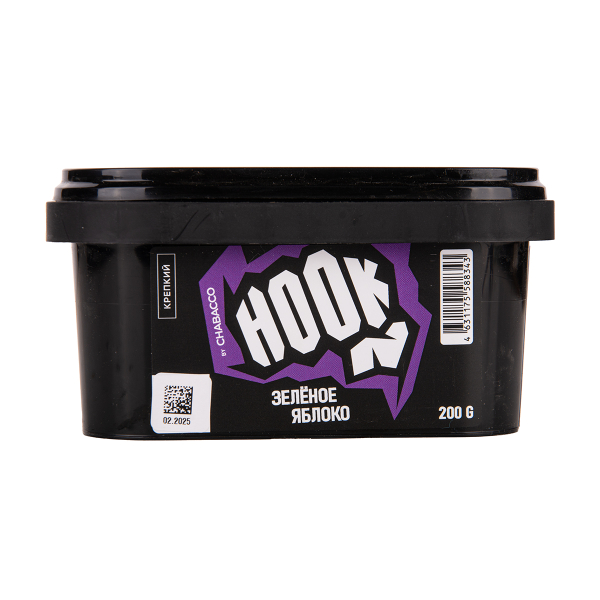 Табак Hook Зелёное Яблоко 200 грамм в Екатеринбурге