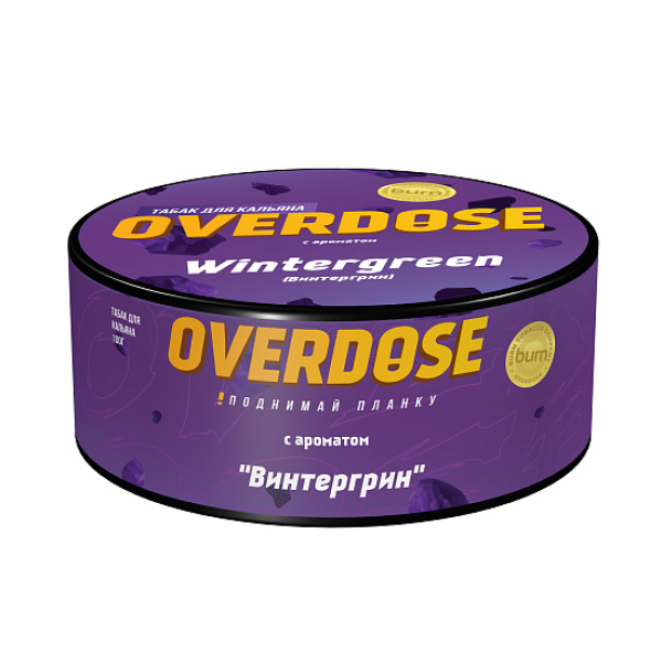 Табак Overdose Wintergreen 100 грамм в Екатеринбурге