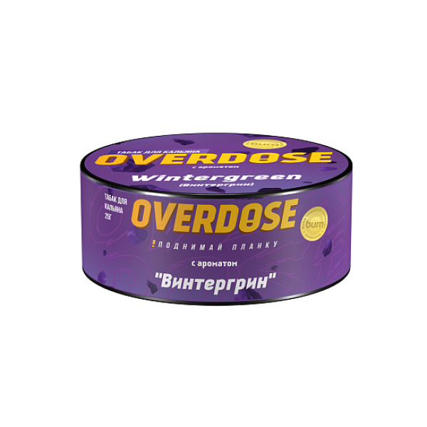 Табак Overdose Wintergreen 25 грамм в Екатеринбурге