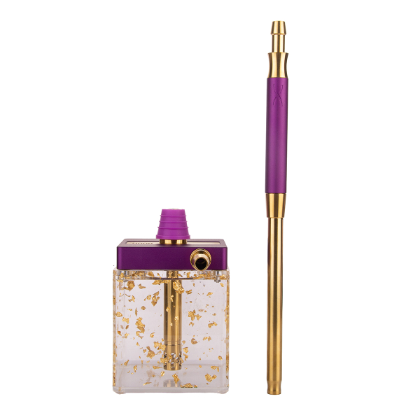 Кальян Hoob Subatom Royal Purple X Gold | Cube Mini Gold в Екатеринбурге