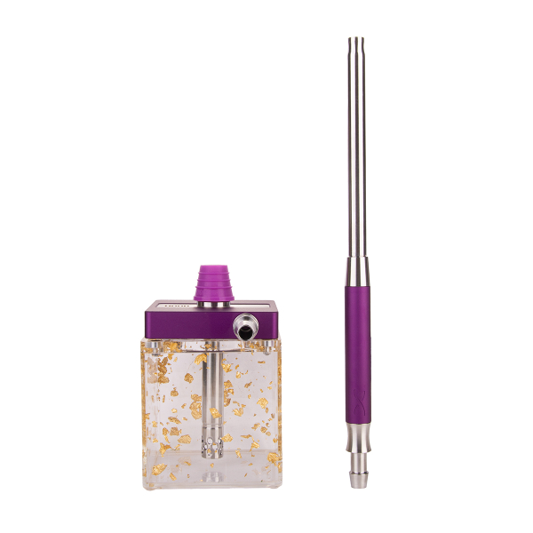 Кальян Hoob Subatom Royal Purple X Ss | Cube Mini Gold в Екатеринбурге