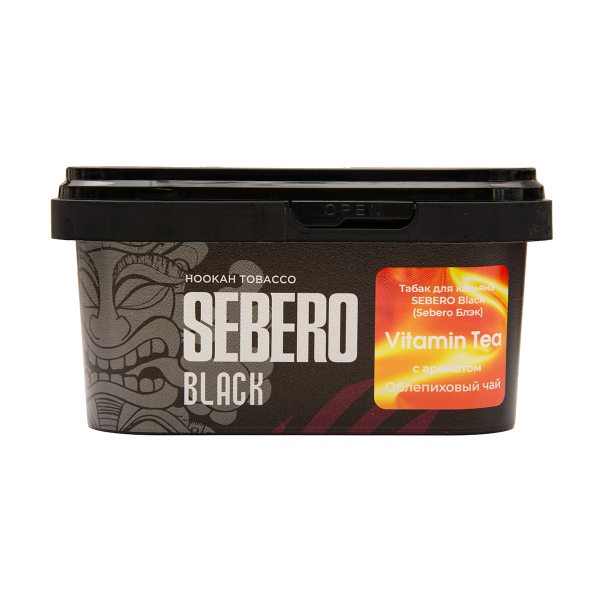 Табак Sebero Black Vitamin Tea Облепиховый Чай 200 грамм в Екатеринбурге