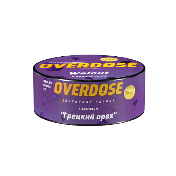 Табак Overdose Walnut 25 грамм в Екатеринбурге