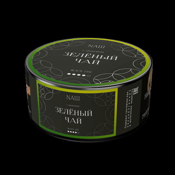 Табак Nаш Black Зелёный Чай 100 грамм в Екатеринбурге