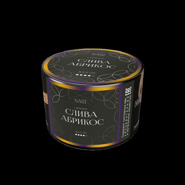 Табак Nаш Black Слива Абрикос 40 грамм в Екатеринбурге