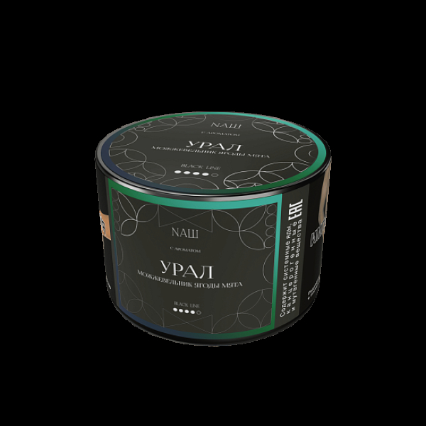 Табак Nаш Black Урал Можжевельник Ягоды Мята 40 грамм в Екатеринбурге