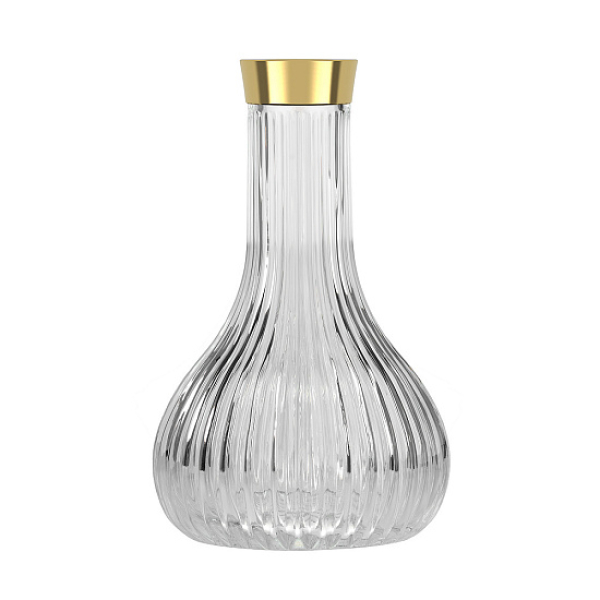 Колба Alpha Hookah Drop Twistlock На Резьбе Прозрачная  Gold в Екатеринбурге