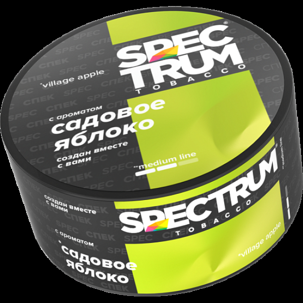 Табак Spectrum Medium Line Village Apple 25 грамм в Екатеринбурге