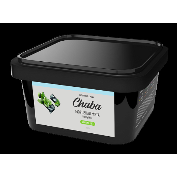 Безникотиновая смесь Chaba Frosty Mint Морозная Мята 200 грамм в Екатеринбурге