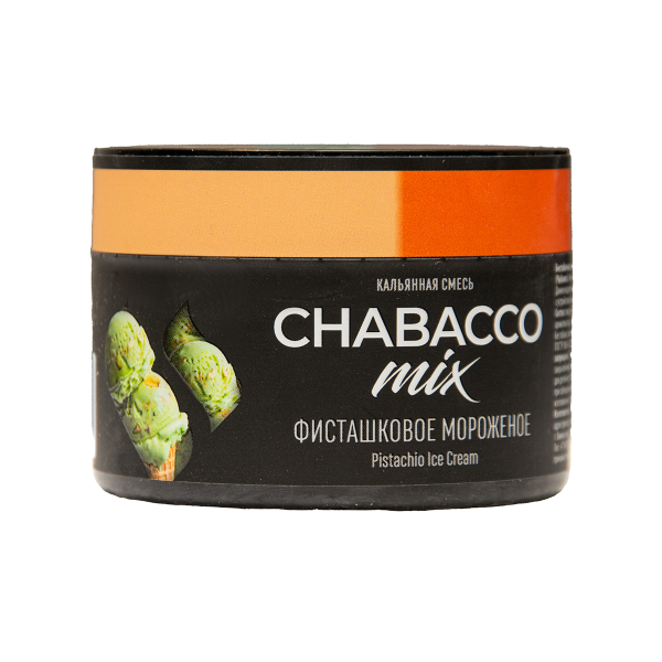Бестабачная смесь Chabacco Mix Medium Pistachio Ice Cream 50 грамм в Екатеринбурге