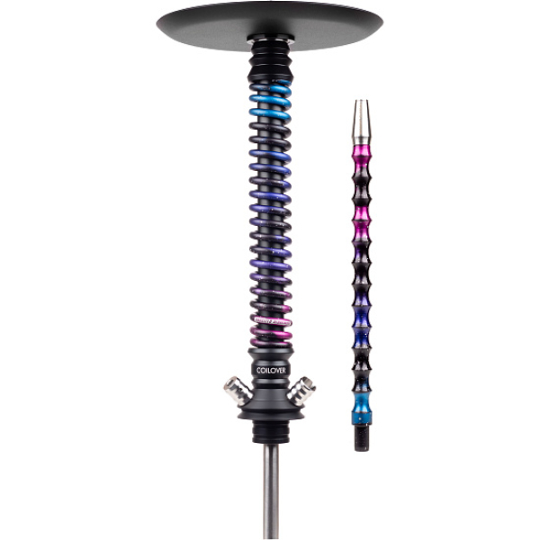 Кальян Mamay Customs Coilover Big Anod Черный Мат Dark Space в Екатеринбурге