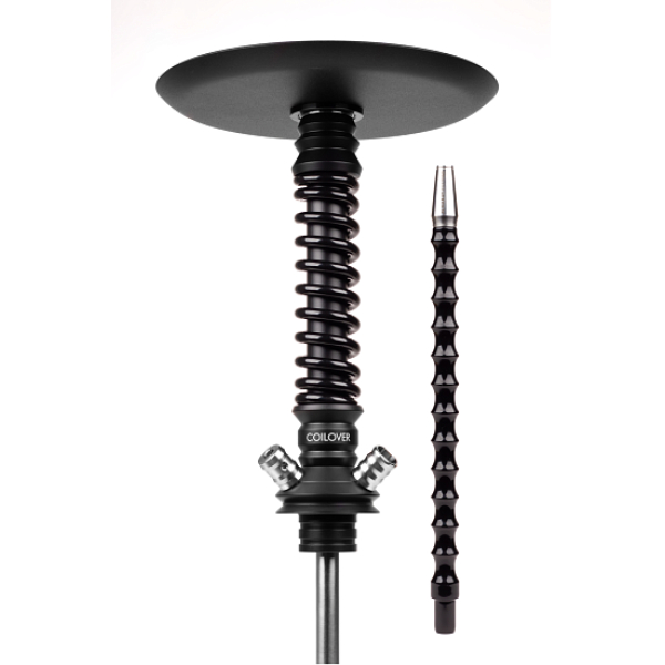Кальян Mamay Customs Coilovers Mini Base Черный Матовый Черный Глянец в Екатеринбурге