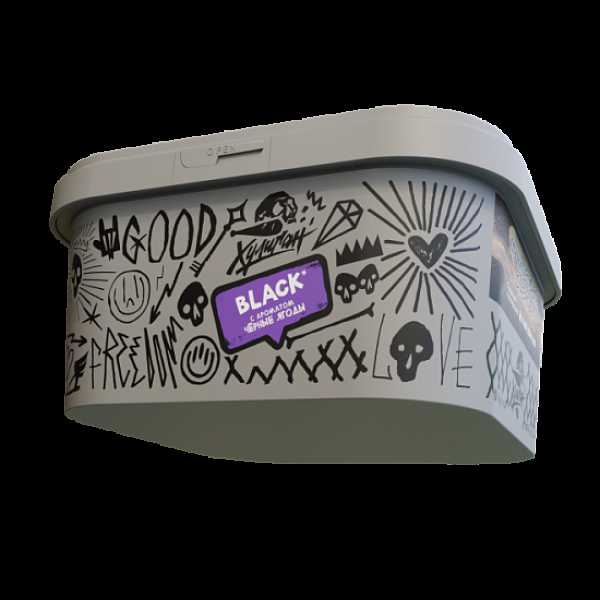 Табак Хулиган Black Черные Ягоды 200 грамм в Екатеринбурге