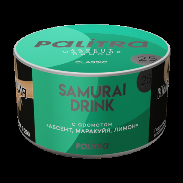 Табак Palitra Samurai Drink Напиток Самурая 25 грамм в Екатеринбурге