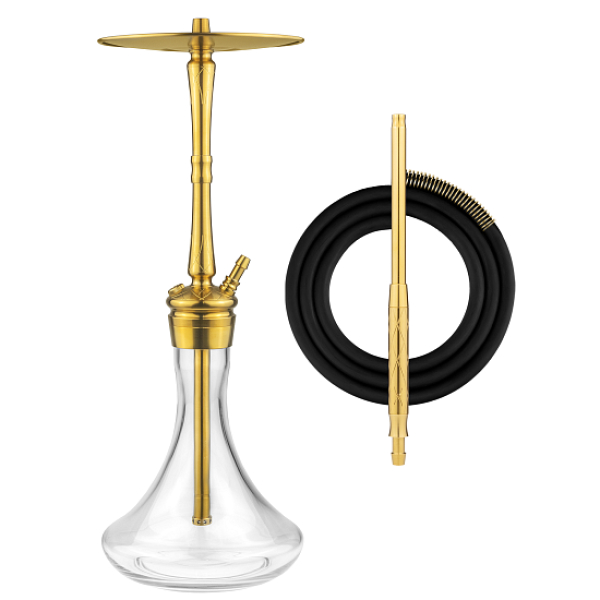 Кальян Hoob Go Pro Gold Фурнитура Gold Prima Быстросъёмное Блюдце в Екатеринбурге