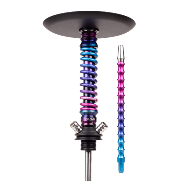 Кальян Mamay Customs Coilovers Mini Special Anod Dark Space Blue Space в Екатеринбурге