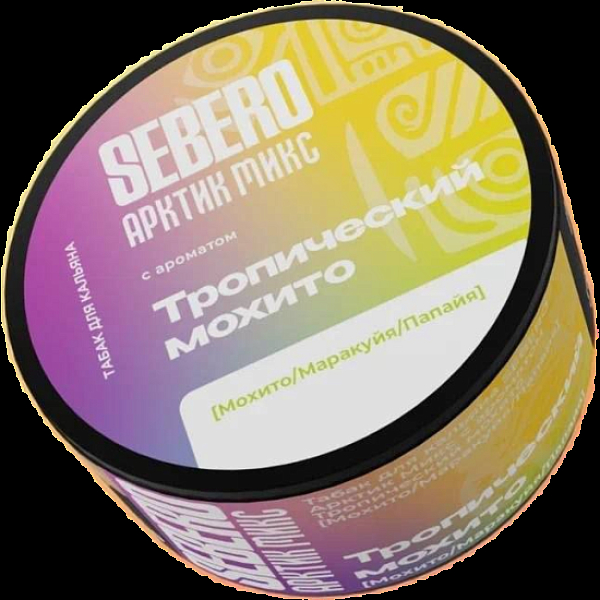Табак Sebero Арктик Микс Тропический Мохито Мохито Маракуйя Папайя 100 грамм в Екатеринбурге
