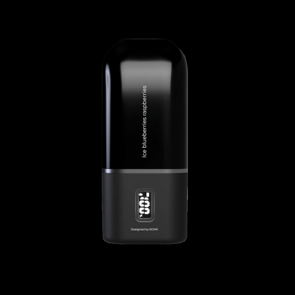 Электронка Soak 13 Ice Blueberries Raspberries Ледяная Черника Малина 13000 затяжек в Екатеринбурге