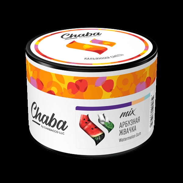 Бестабачная смесь Безникотиновая Chaba Mix Watermelon Gum Арбузная Жвачка 40 грамм в Екатеринбурге