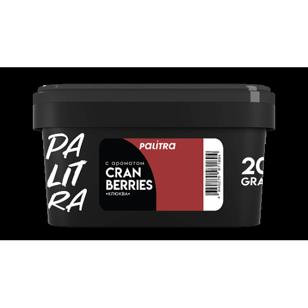 Табак Palitra Cranberries Клюква 200 грамм в Екатеринбурге